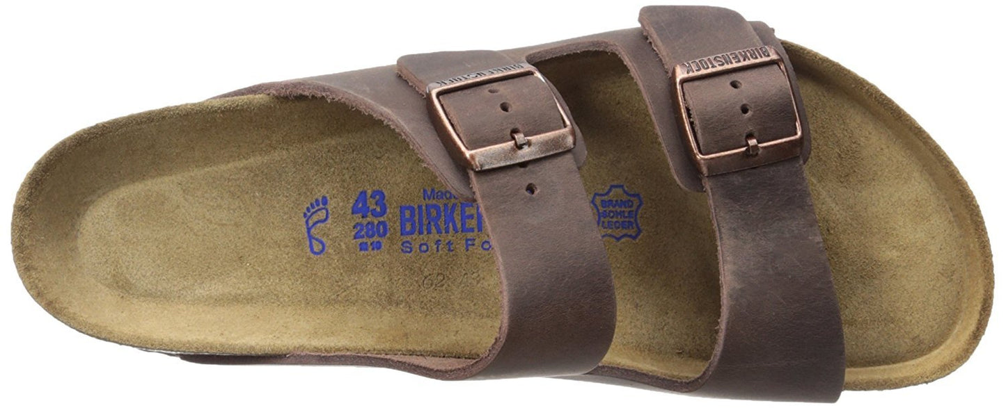 Birkenstock Arizona Men's Leather Sandal – Oiled Habana Brown
