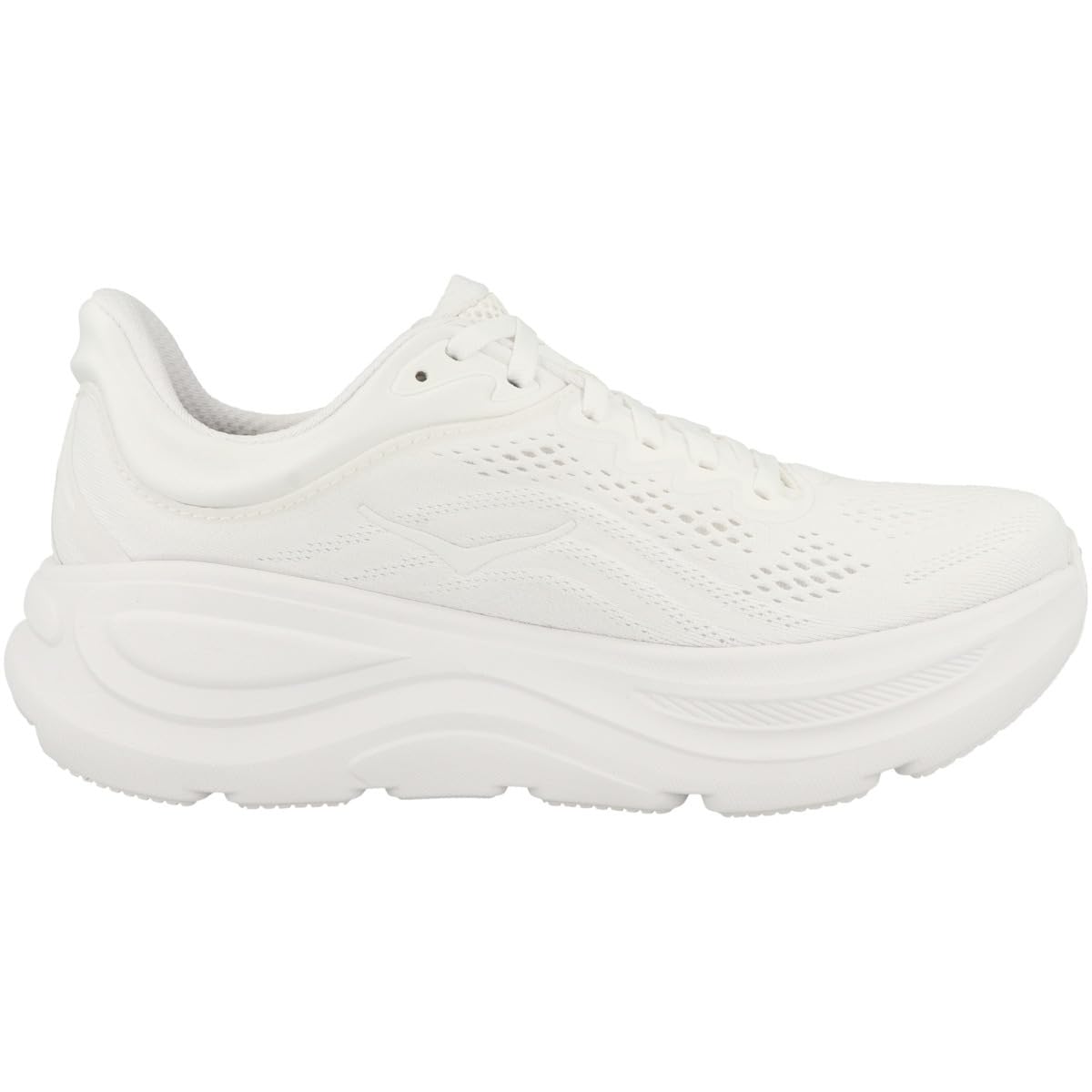 Hoka Bondi 9 Women's Road Running Shoe – White/White