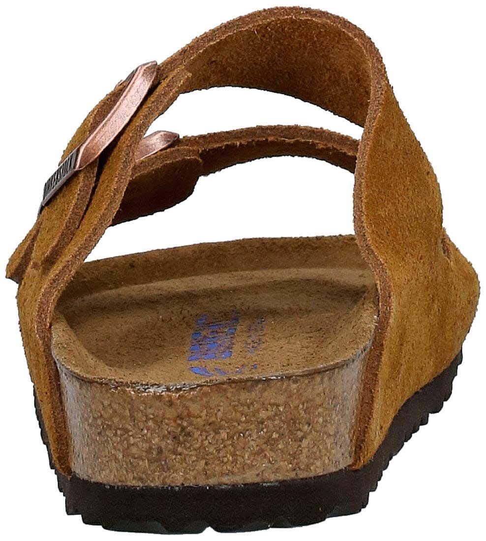 Birkenstock Arizona Sandal – Unisex Two-Strap Footbed Sandal, Brown