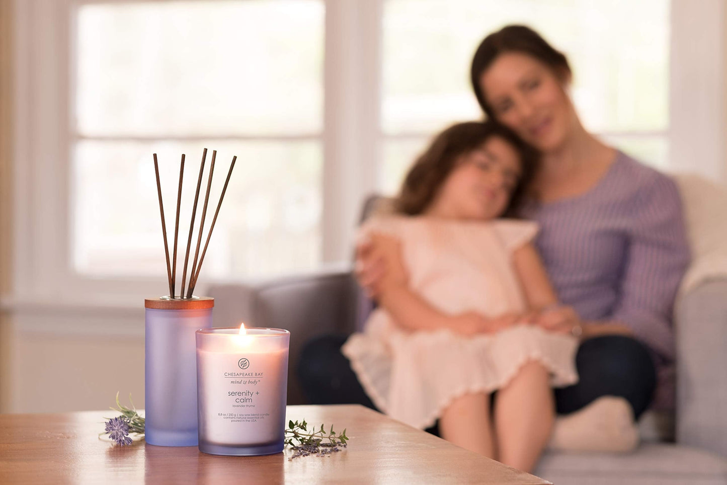 Chesapeake Bay Candle – Serenity + Calm, Lavender Thyme Scent