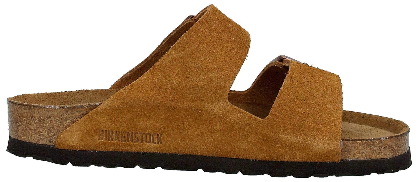 Birkenstock Arizona Sandal – Unisex Two-Strap Footbed Sandal, Brown