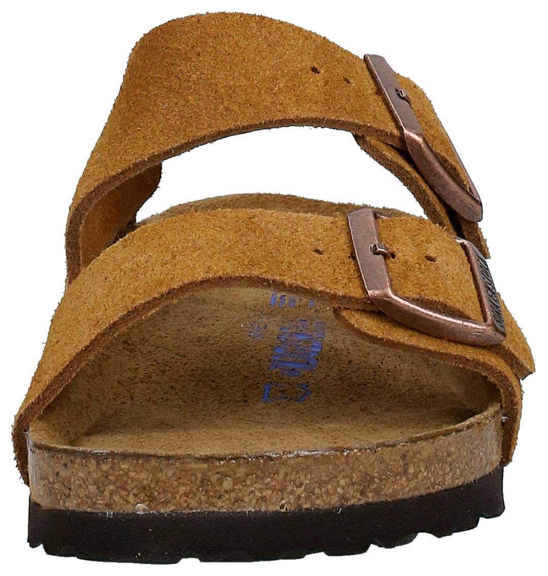 Birkenstock Arizona Sandal – Unisex Two-Strap Footbed Sandal, Brown