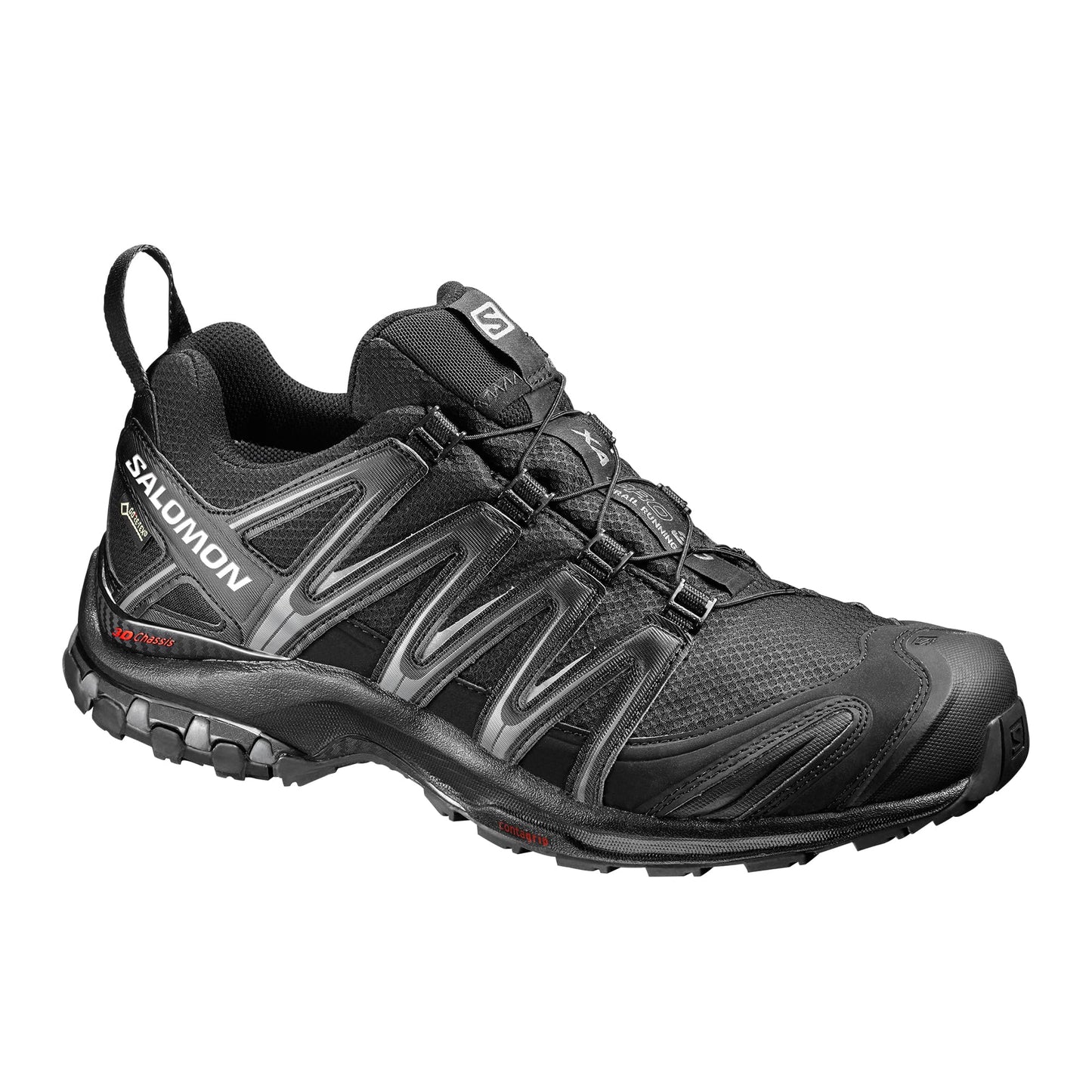 Salomon XA Pro 3D Gore-Tex Men's Trail Running Shoe – Black/Black/Magnet