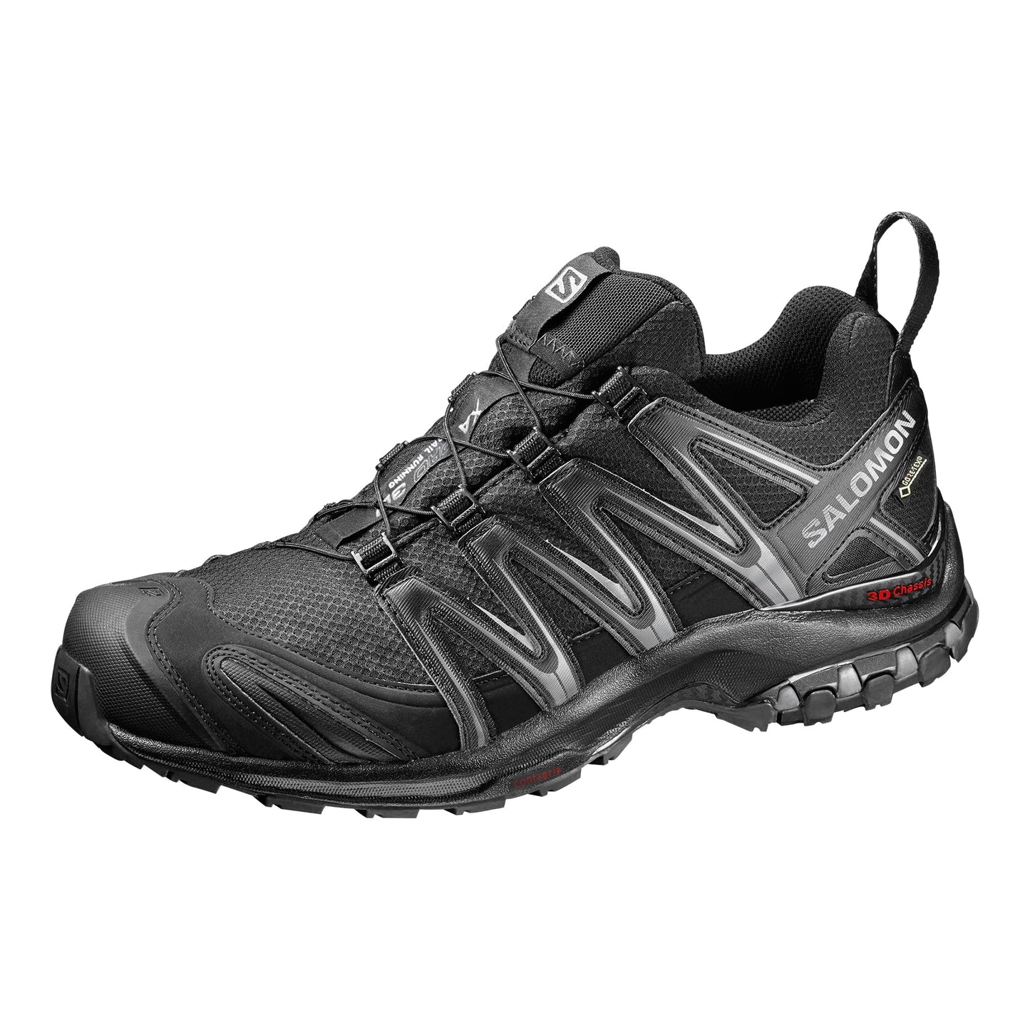 Salomon XA Pro 3D Gore-Tex Men's Trail Running Shoe – Black/Black/Magnet