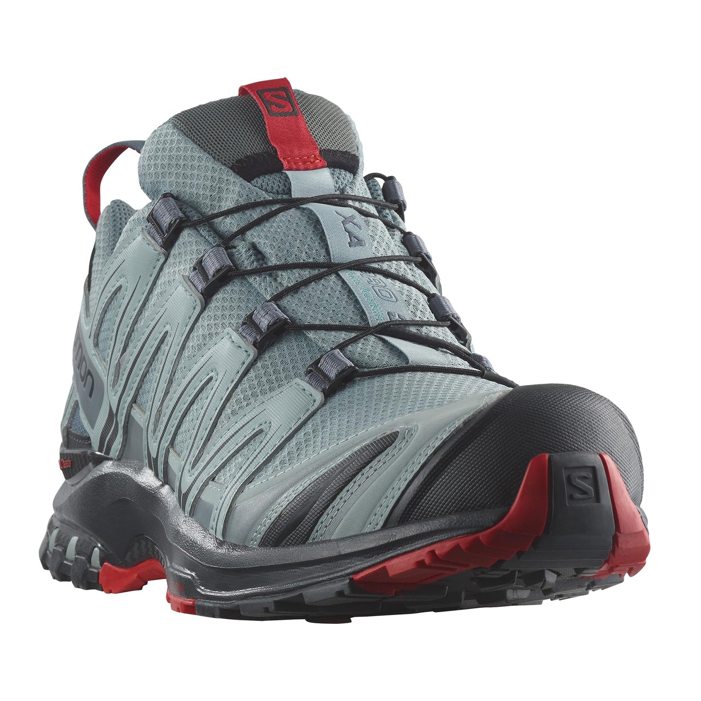 Salomon XA Pro 3D Gore-Tex Men's Trail Running Shoe – Lead/Black/Barbados Cherry