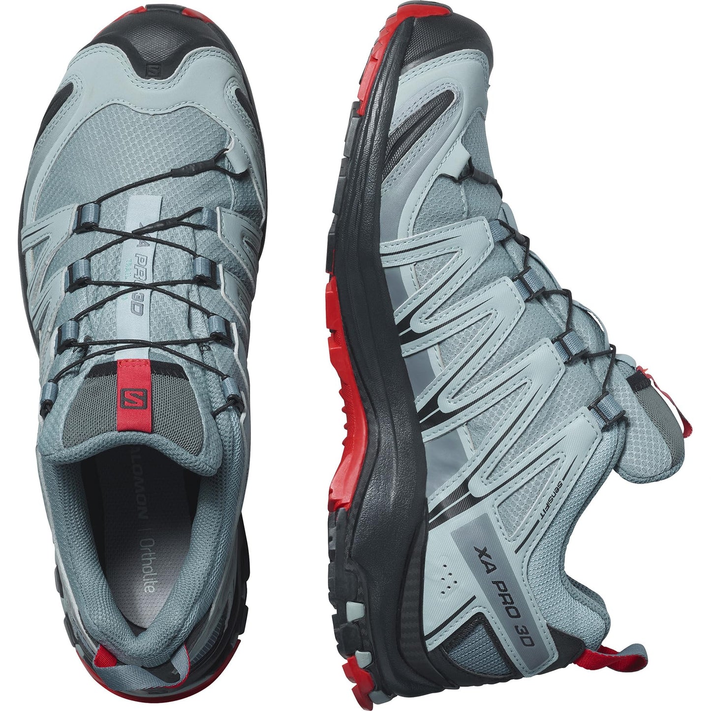 Salomon XA Pro 3D Gore-Tex Men's Trail Running Shoe – Lead/Black/Barbados Cherry