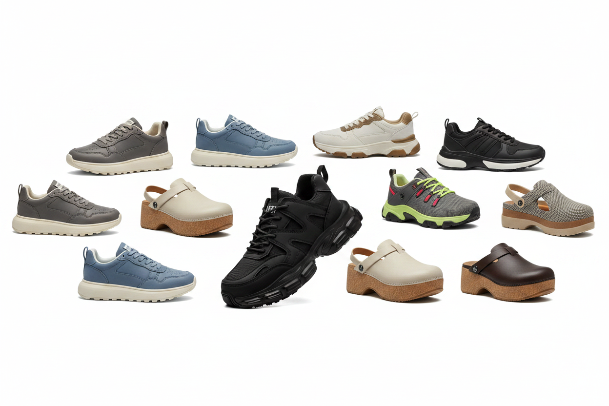 Casual Sneakers & Clogs Banner