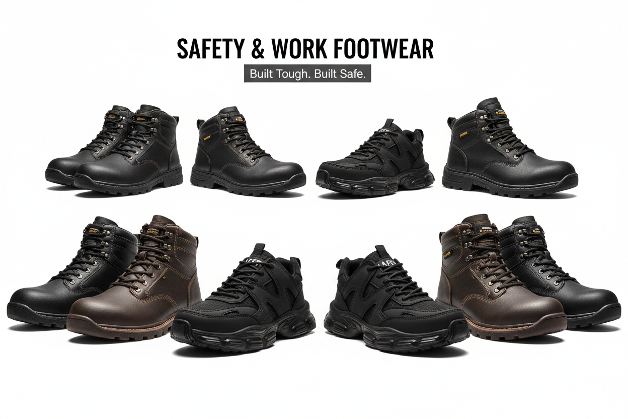 Safety & Work Shoes Banner